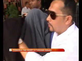 Pengurus TNB hadapi 13 tuduhan rasuah
