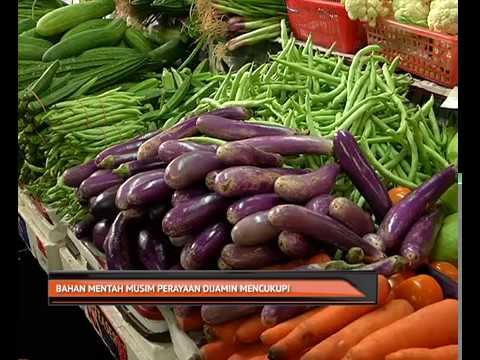 Bahan mentah musim perayaan dijamin mencukupi