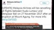 Malaysia Airlines batalkan penerbangan Kuala Lumpur - Denpasar
