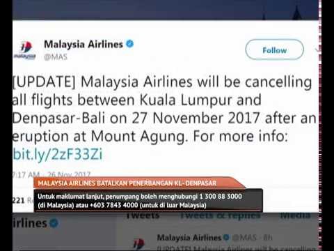 Malaysia Airlines batalkan penerbangan Kuala Lumpur - Denpasar