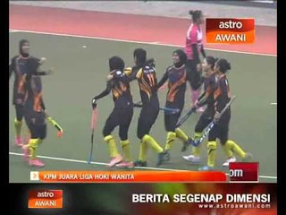 KPM juara liga hoki wanita