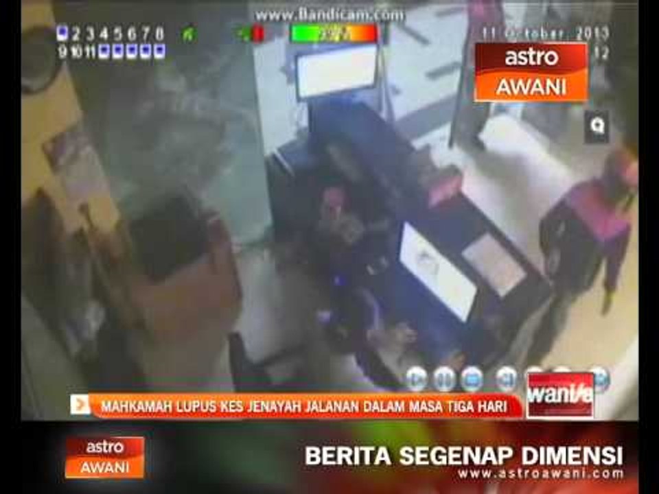 Mahkamah akan lupus kes jenayah jalanan dalam masa tiga hari