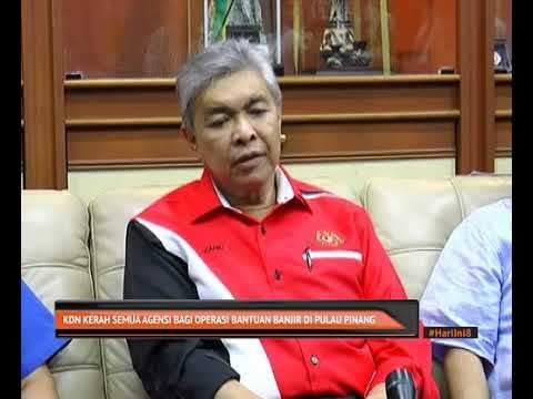 KDN kerah semua agensi bagi operasi bantuan banjir di Pulau Pinang