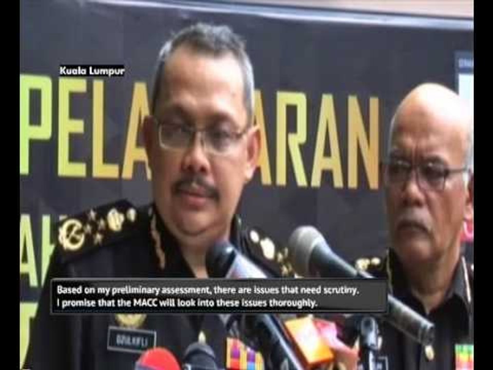 MACC to probe discrepancies in Auditor General's Report 2016