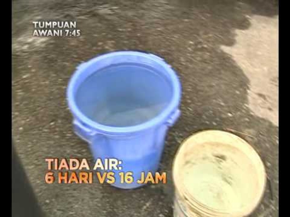AWANI 7:45 malam ini: Tiada air: 6 hari vs 16 jam dan di sebalik 'biskut berasap'