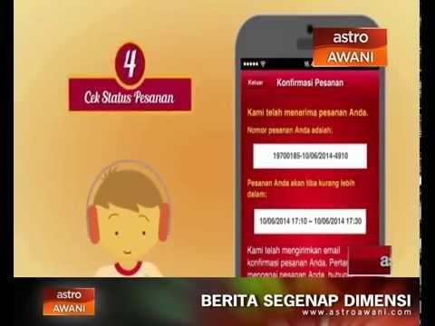 Aplikasi McDelivery dilancarkan untuk Android & IOS