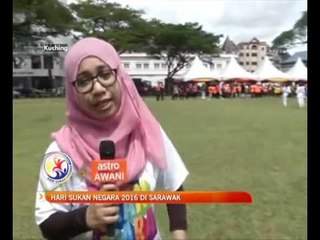 Perkembangan Hari Sukan Negara 2016 di Sarawak