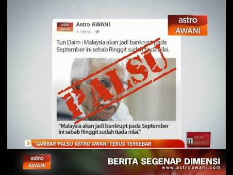 Gambar palsu Astro AWANI terus tersebar