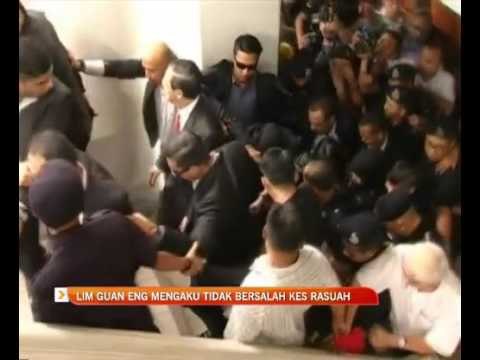 Lim Guan Eng mengaku tidak bersalah kes rasuah