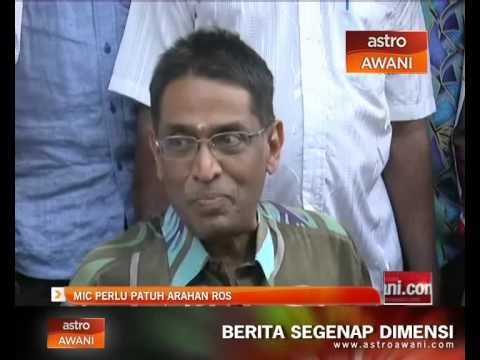 MIC perlu patuh arahan ROS