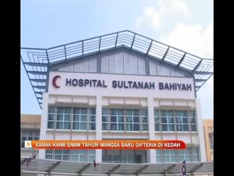 Kanak-kanak enam tahun mangsa Difteria di Kedah