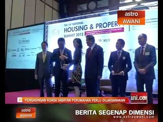 Pengasingan kuasa jabatan perumahan perlu dilaksanakan