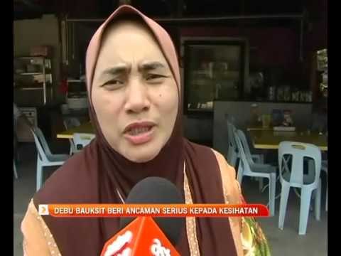 Debu bauksit boleh beri ancaman serius kepada kesihatan