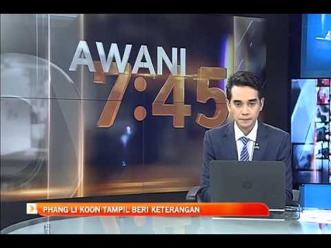 Phang Li Koon tampil beri keterangan