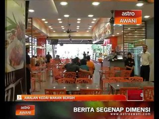 Amalan kedai makan bersih