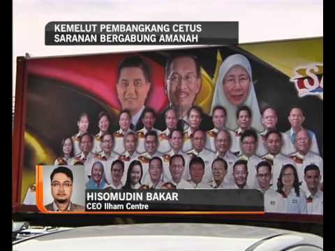 Kemelut pembangkang cetus saranan bergabung Amanah