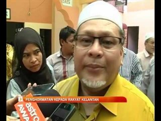 Penghormatan kepada rakyat Kelantan