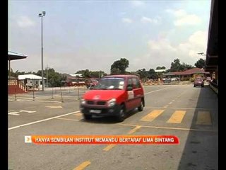 Hanya sembilan institut memandu bertaraf lima bintang -JPJ