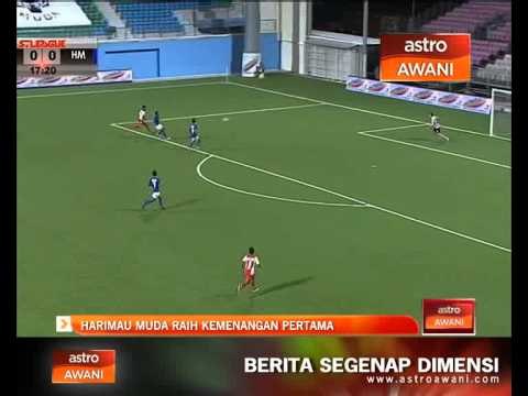 Harimau Muda raih kemenangan pertama di Liga Singapura