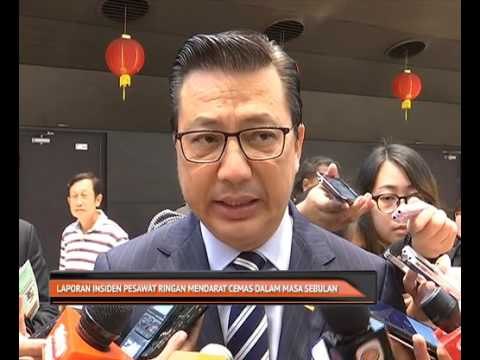 Laporan insiden pesawat ringan mendarat cemas dalam masa sebulan