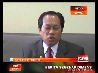 GST bersifat progresif