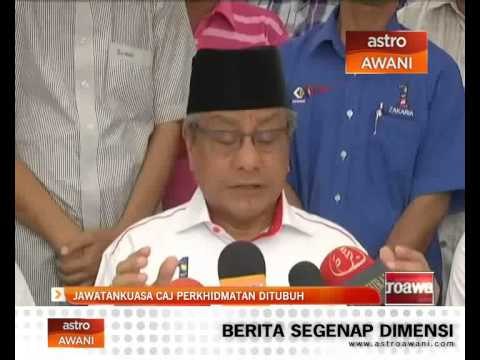 Jawatankuasa caj perkhidmatan ditubuh