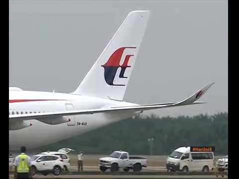 Malaysia Airlines rai ketibaan pesawat A350-900 pertama