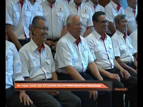PM tidak mahu ada kecacatan dalam perkhidmatan Prasarana