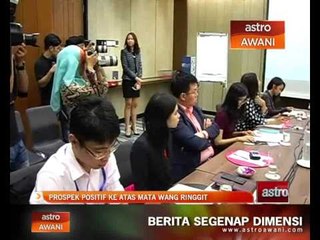 Prospek positif ke atas mata wang ringgit