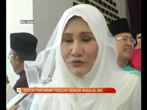 Sektor pertanian terjejas dengan masalah air