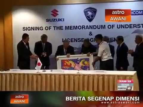 Proton, DRB-Hicom dan Suzuki jalin kerjasama strategik