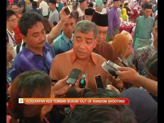 Kekerapan kes tembak bukan'out of random shooting'