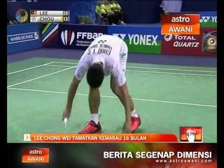Lee Chong Wei tamatkan kemarau 16 bulan