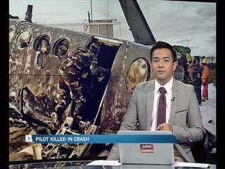 RMAF plan crashes at Butterworth base, pilot killed