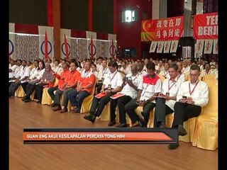 Guan Eng akui kesilapan percaya Tong Him