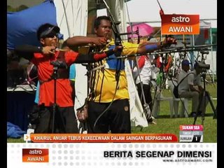 Download Video: Khairul Anuar tebus kekecewaan dalam saingan berpasukan