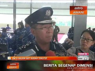 RM6 bilion GST sudah dikutip