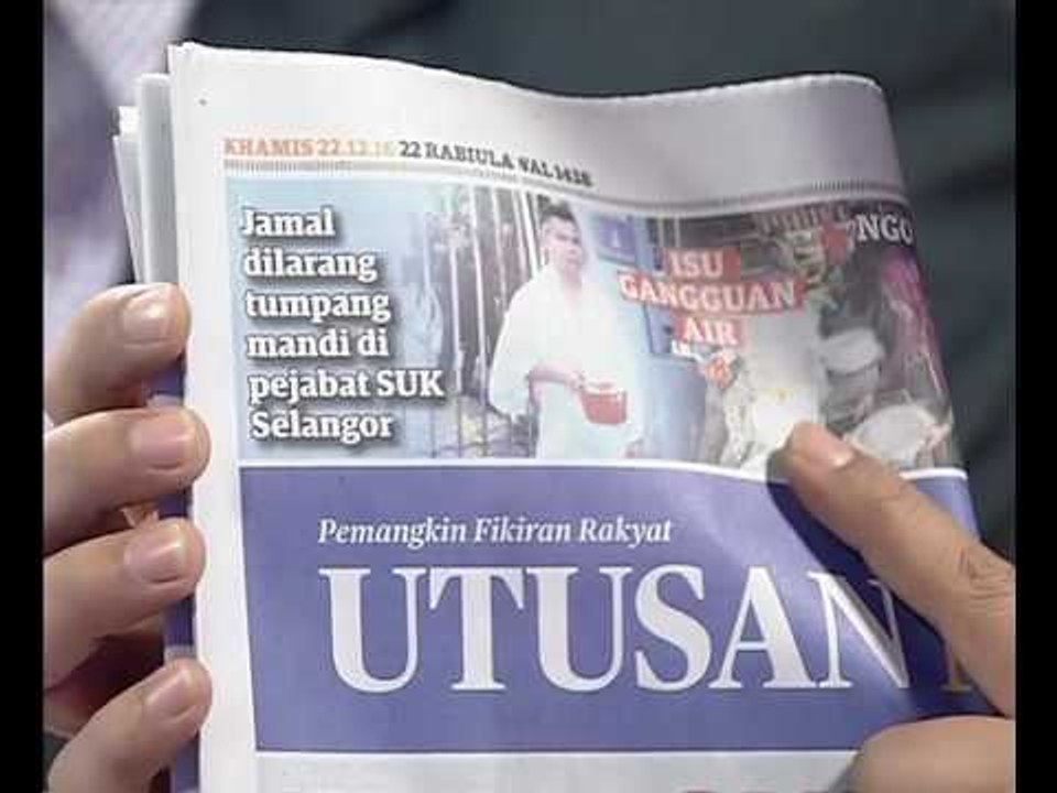 Buletin AWANI pagi: Rangkuman muka hadapan akhbar