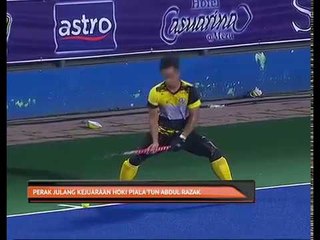 Perak julang kejuaraan Hoki Piala Tun Abdul Razak
