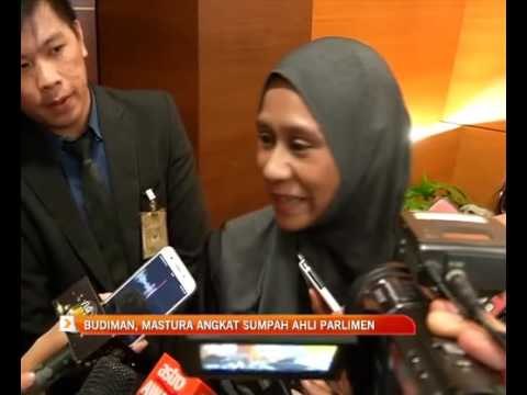 Budiman, mastura angkat sumpah ahli Parlimen