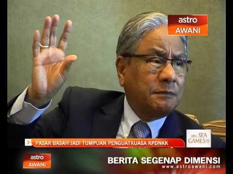 Pasar basah jadi tumpuan penguatkuasa KPDNKK