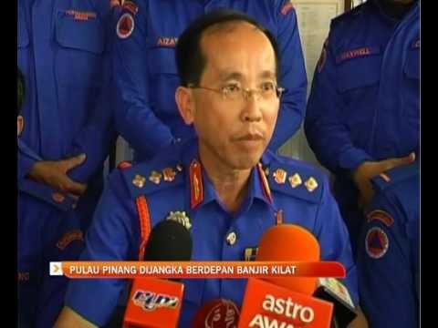 Pulau Pinang dijangka berdepan banjir kilat