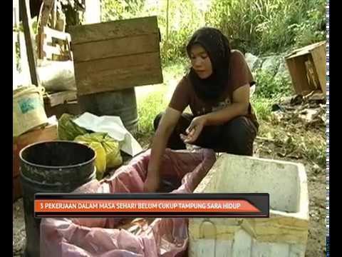 3 pekerjaan dalam masa sehari belum cukup tampung sara hidup