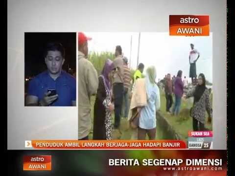 Penduduk ambil langkah berjaga-jaga hadapi banjir