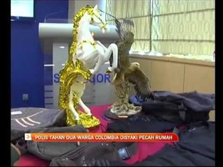 Polis tahan dua warga Colombia disyaki pecah rumah