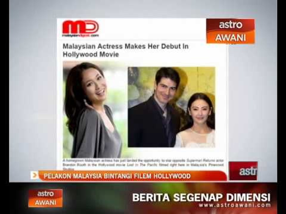 Pelakon Malaysia membintangi filem Hollywood