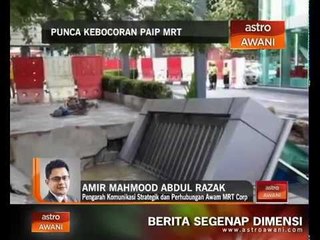 Kawasan berisiko utama punca tanah mendap