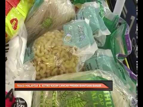 Tesco Malaysia & Astro Kasih lancar Projek Bantuan Banjir