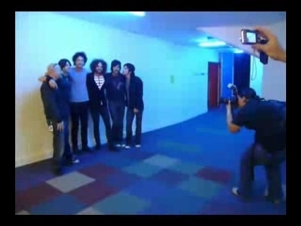 Backstage in Brisbane