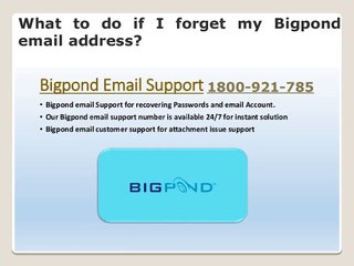 BigPond Phone Number Australia: 1800-921-785